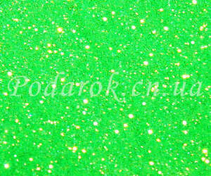 Гліттер неоновий Зелений