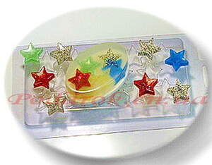 Пластикова мульти-форма Зірочки