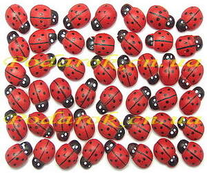 Декоративна Божа корівка на липучці