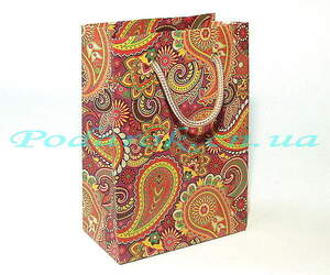 Крафт пакет з малюнком 