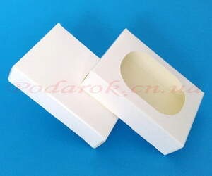 Коробочка біла 95х65х25мм