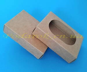 Коробочка крафт 95х65х25мм