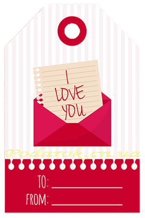 Декоративна бірка №29