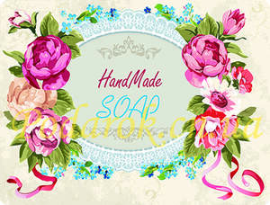 Наліпка на коробочку 009