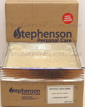 Основа для мила Crystal NCO - Organic, Англія - ​​11,5 кг (1 коробка)