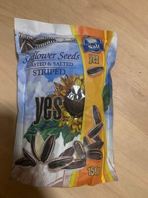Насіння соняшникове підсолене YES