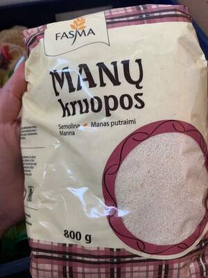 манна крупа 800 г