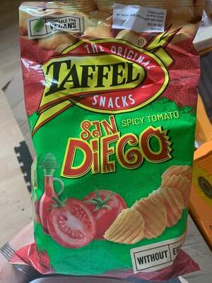 чіпси з томатом TAFFEL
