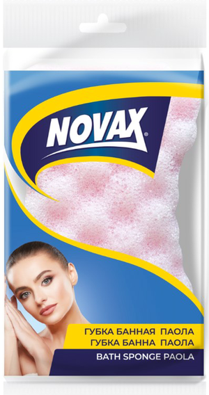 NV Губка банна мас 1 шт Paola