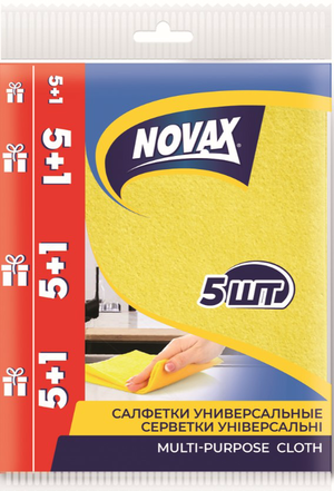 NV Серветки універсальні 5+1 шт