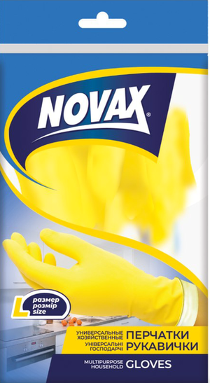 NV Рукавички гумові зміцнені М