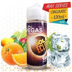 Преміум рідина для електронних сигарет Vegas Solar Eclipse 120 ml Преміум рідина для електронних сигарет Vegas Solar Eclipse 120 ml