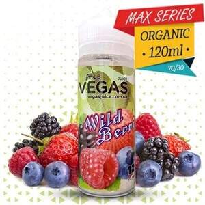 Преміум рідина для електронних сигарет Vegas Wild Berries 120 ml