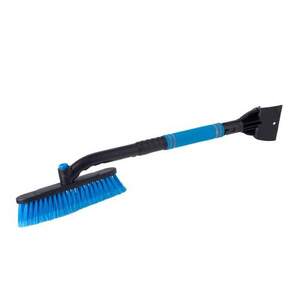 Щітка + шкребок VITOL для снігу і льоду, телескопічна 65-82см, ISV-2028