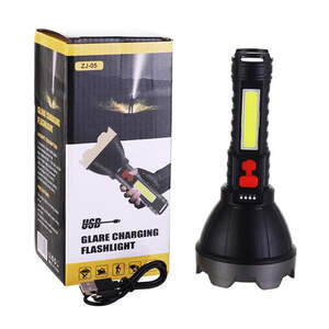 Ліхтар ZJ-05-OSL+COB, Li-Ion аккумулятор, ЗУ microUSB, Box