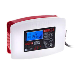 Зарядний пристрій VOIN VL-157 6&12V/3-5-7A/3-150AHR/LCD/Iмпульсний