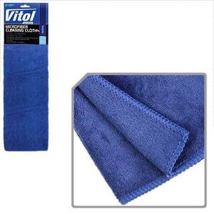 Серветка мікрофібра VR-04M-U універс. 40х40см/синя