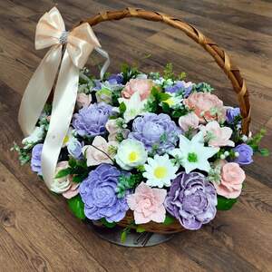 Квіти з мила, ручна робота 43 квітки Квіти з мила, ручна робота 43 квітки