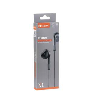 Навушники вкладиші Yison X1 mini-jack 3.5мм Чорні