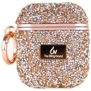 Чохол Bling World Rock Diamond для навушників AirPods 1/2