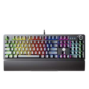 Ігрова клавіатура Fantech Max Power MK853 Blue Switch механічна з LED RGB-підсвіткою