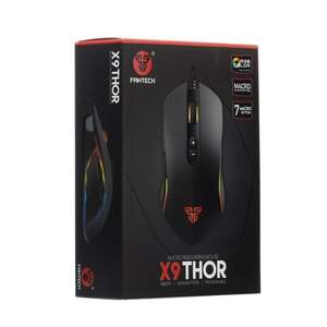Ігрова комп'ютерна миша Fantech X9 Thor USB з RGB c підсвічуванням 1.8м DPI 4800 Програмована