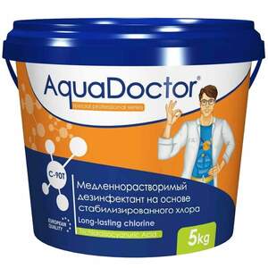 Повільний хлор AquaDoctor C90-Т 5 кг