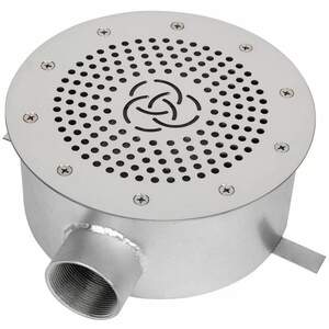 Злив донний Aquaviva AISI 304 (D200) круглий, під бетон/лайнер