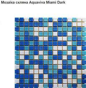 Мозаїка скляна Aquaviva Miami Dark