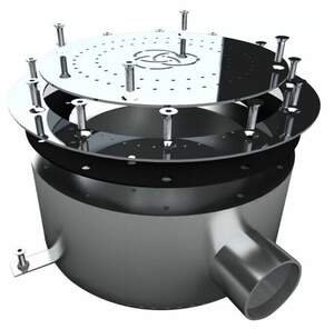 Плато аеромасажне Aquaviva AISI 304, (R360) під лайнер 2