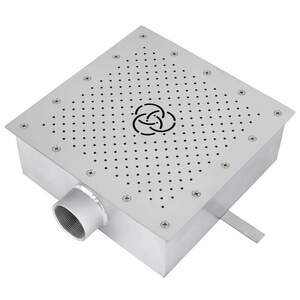 Плато аеромасажне Aquaviva AISI 304 (300х300 мм)