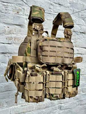 Плитоноска ASDAĞ з системою швидкого скидання, 4 точки скидання. 💪