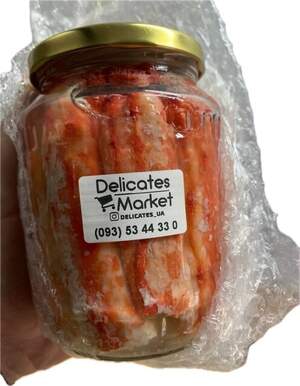 Мʼясо краба королівського перша фаланга 520г