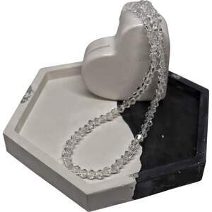 Біконус 4мм прозорий