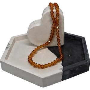 Біконус 4мм помаранчевий