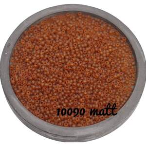 10090 matt чеський бісер Preciosa Ornela топаз