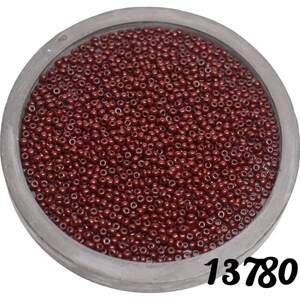 13780 чеський бісер Preciosa Ornela непрозорий темно коричневий 