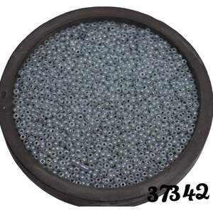 37342 чеський бісер Preciosa Ornela цейлонський сірий