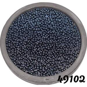 49102 чеський бісер Preciosa Ornela гематит