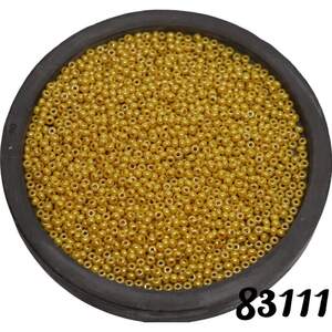 83111 чеський бісер Preciosa Ornela непрозорий жовтий 