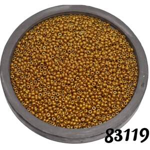 83119 чеський бісер Preciosa Ornela непрозорий жовтий «лимон», рожевий блиск