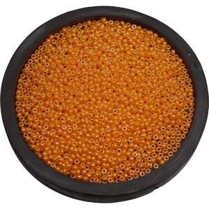 98110 чеський бісер Preciosa Ornela непрозорий апельсин, сфінкс