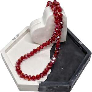 Ронделі 6мм  бордовий