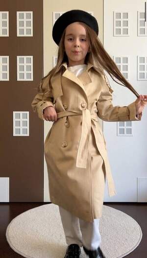 Тренч для дівчаток