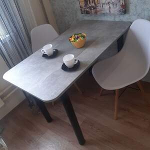 Стіл кухонний колір Сірий Бетон , від 1700грн, різні розміри