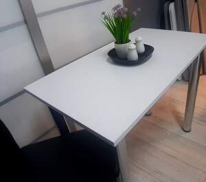 Стіл кухонний  колір Світло-сірий, розмір 1270х700мм