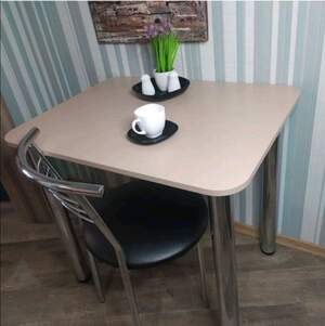 Стіл кухонний  колір Маккіато, розмір 1000х700мм