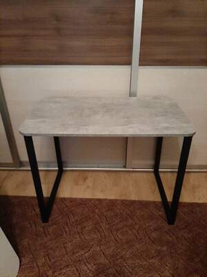 Стіл кухонний в стилі Лофт, колір Бетон сірий, від 2500грн, різні розміри