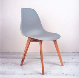 Стілець кухонний CLASSIC NEW, кольори білий, сірий, чорний, кремово-жовтий, 1390грн