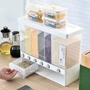 🌾 Кухонний органайзер Assorted Grain Rice Bucket🌾